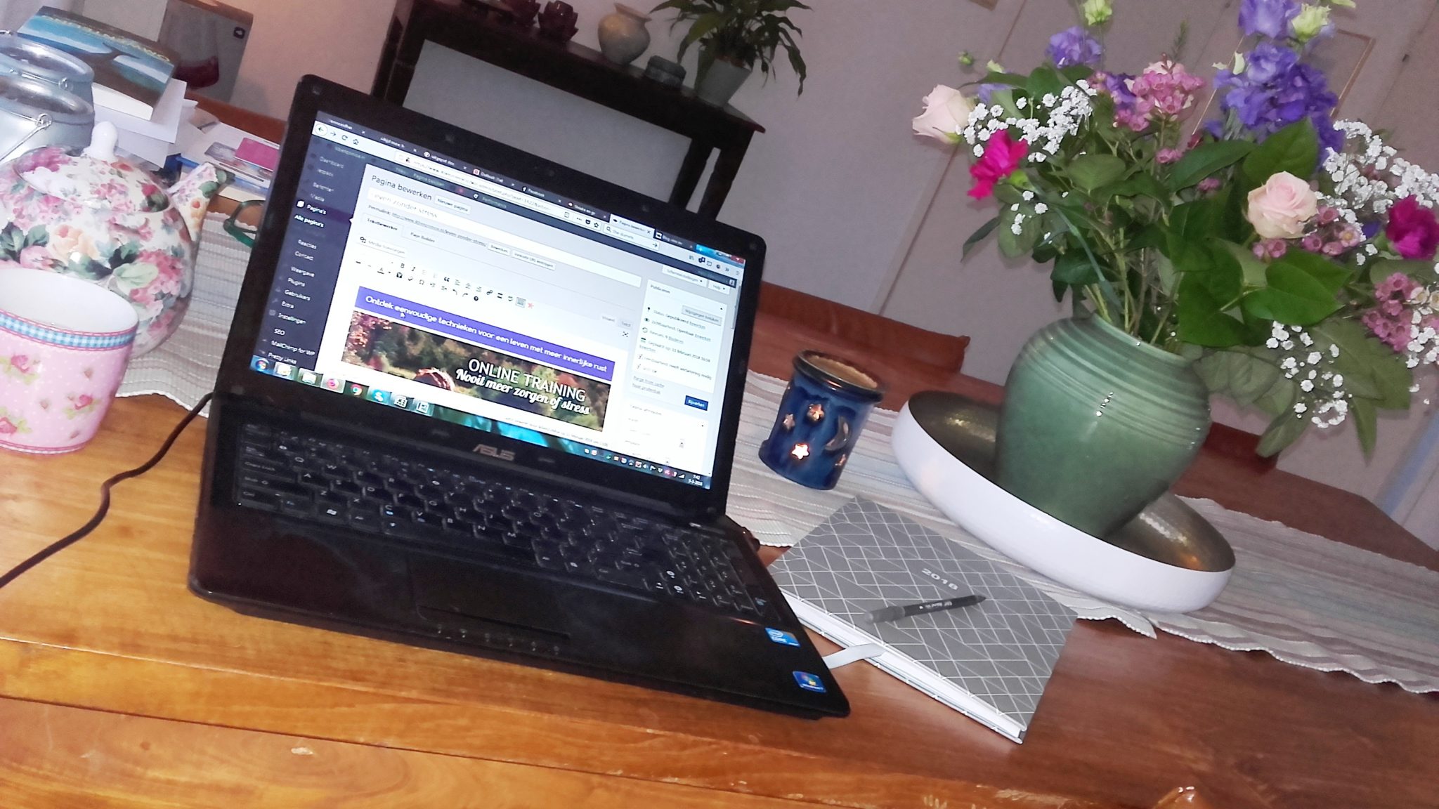 uitgeput door de overgang